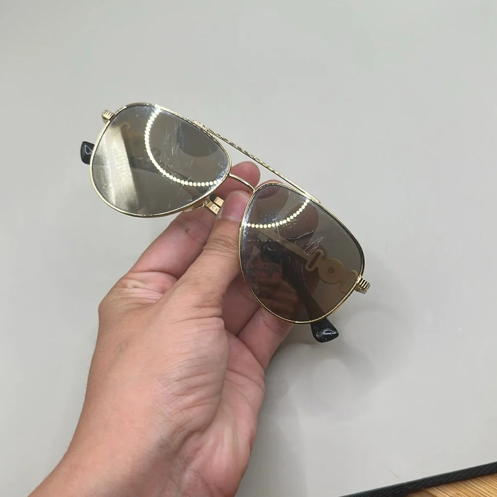 Versace VK2002 1002/A 52•13 130 3N Aviator Style Sunglasses - Kids/Youth Unisex
